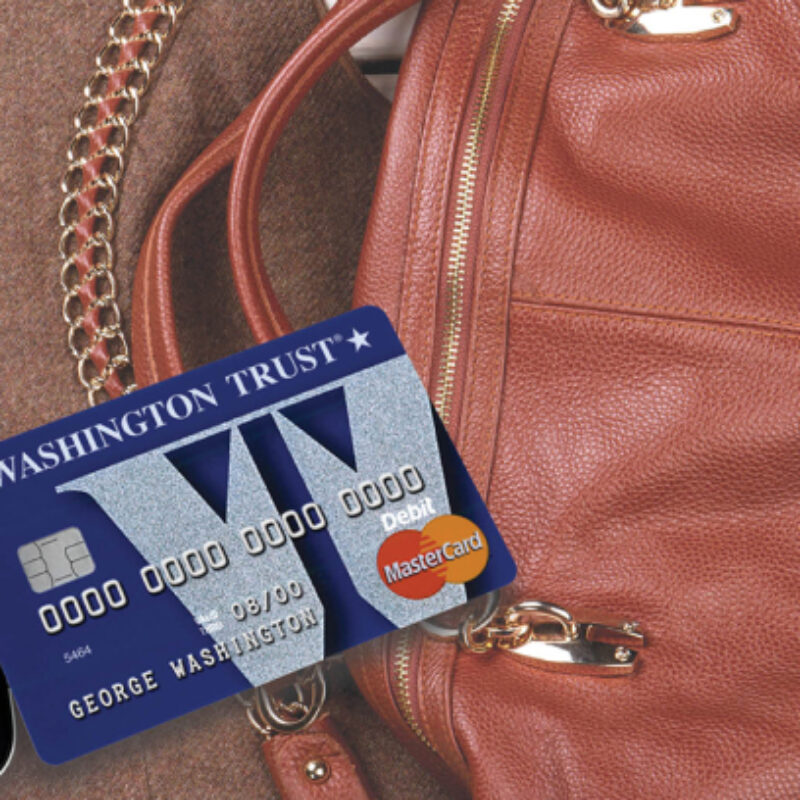 Pocket book and debit card